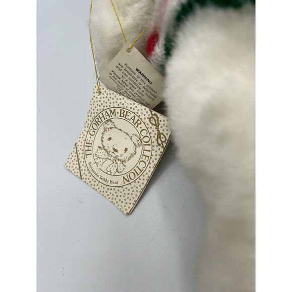 Vintage 1986 The Gorham Bear Collection My Name Is Benjamin Teddy Bear 15” - Picture 11 of 12